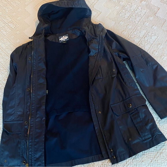 Ralph Lauren Jackets & Blazers - ralph lauren navy blue hardshell field coat / size large